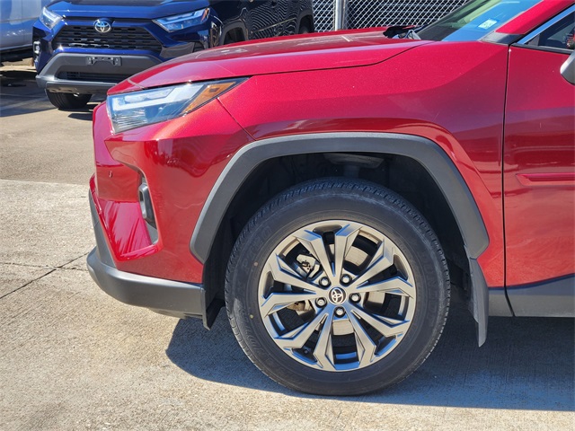 2023 Toyota RAV4 Hybrid Limited Red at Baytown Hyundai