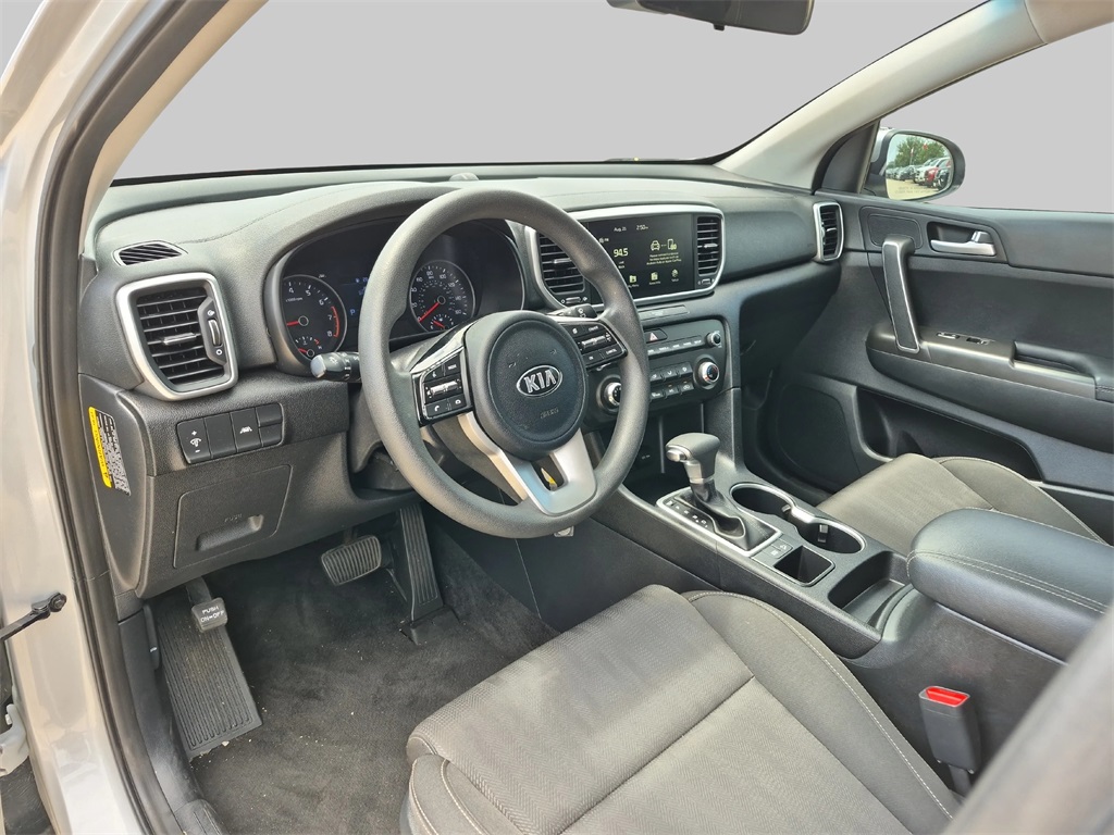 2021 Kia Sportage LX Silver at DeMontrond Automotive Group