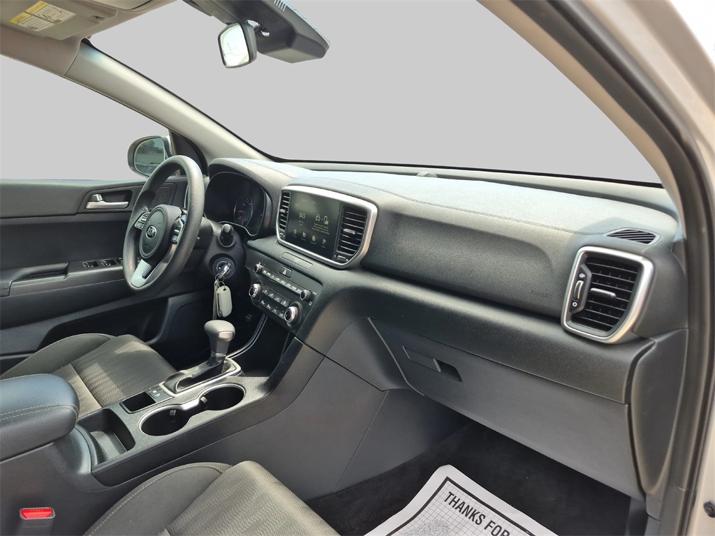 2021 Kia Sportage LX Silver at DeMontrond Automotive Group