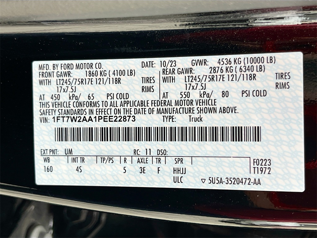 2023 Ford F-250SD XL Black at Community Honda