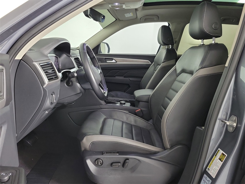 2021 Volkswagen Atlas SEL Premium Silver at DeMontrond Automotive Group