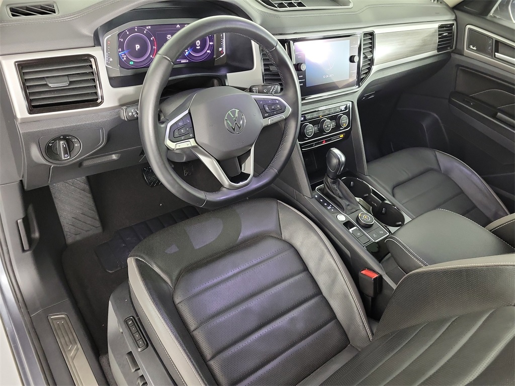 2021 Volkswagen Atlas SEL Premium Silver at DeMontrond Automotive Group