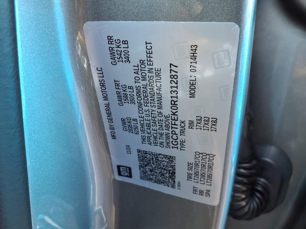 2024 Chevrolet Colorado ZR2 Gray at Don McGill Toyota