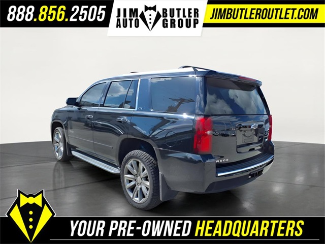 Used 2015 Chevrolet Tahoe LTZ with VIN 1GNSKCKC8FR236984 for sale in Fenton, MO