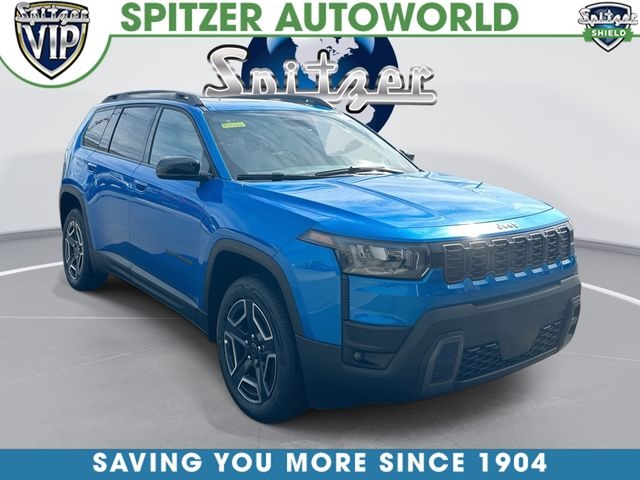 Hydro Blue Pearlcoat 2026 Jeep Cherokee SUV / Crossover Four-Wheel Drive Continuously Variable Transmission