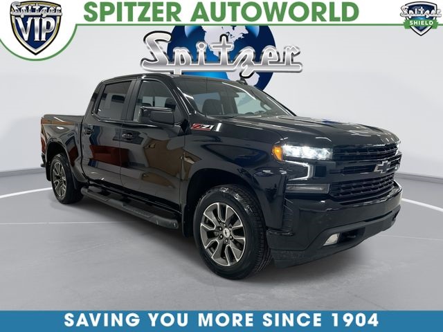 Black 2020 Chevrolet Silverado 1500 RST Crew Cab 4WD Pickup Truck Four-Wheel Drive 8-Speed Automatic