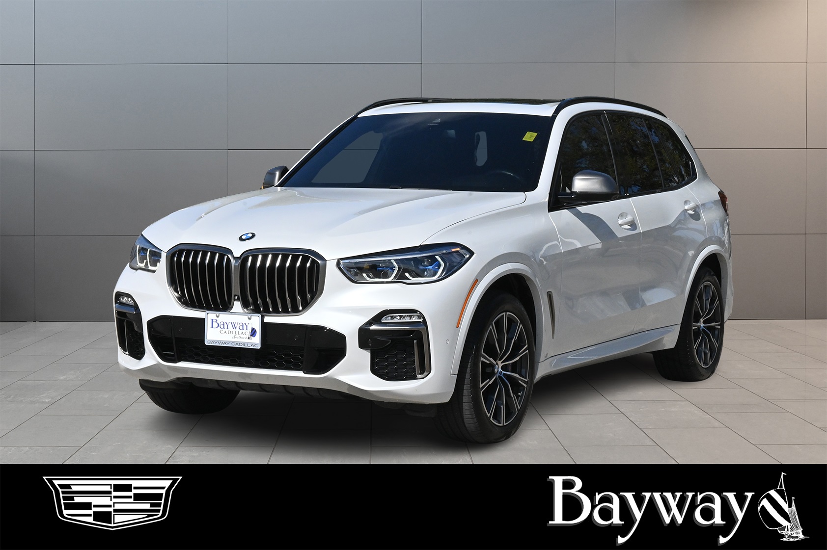 2020 BMW X5 M50i White at Westside Lexus
