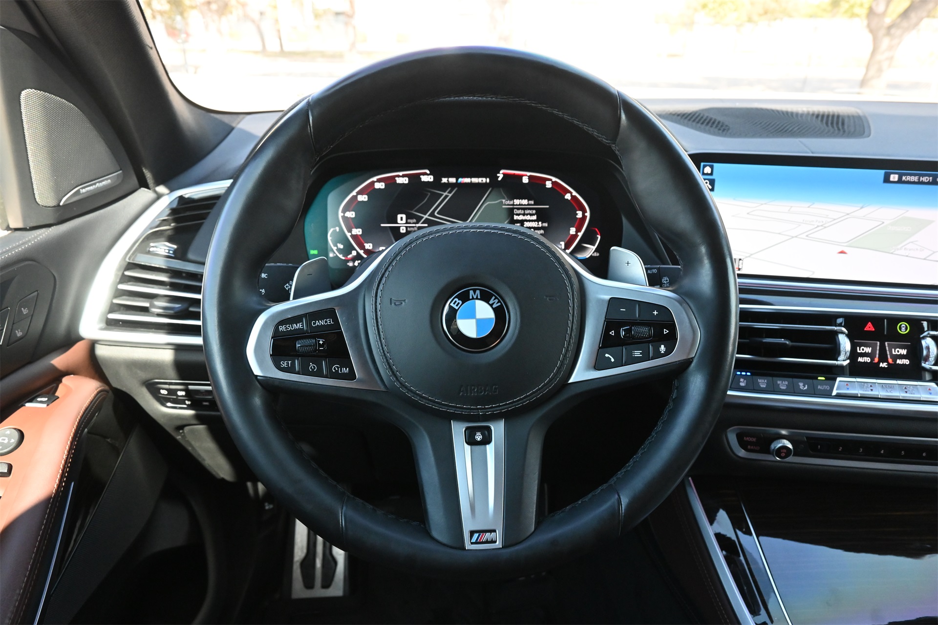 2020 BMW X5 M50i White at Westside Lexus