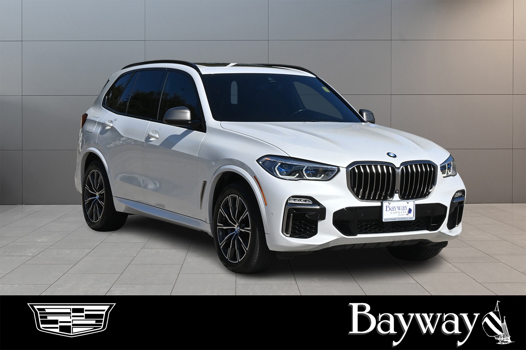 2020 BMW X5 M50i White at Westside Lexus