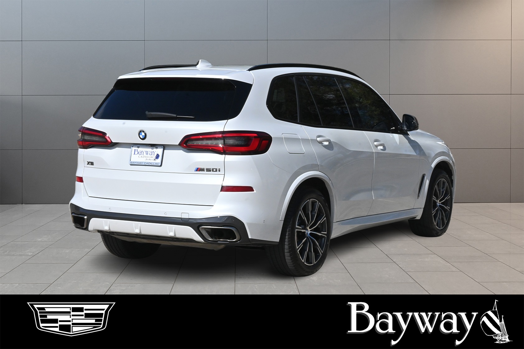 2020 BMW X5 M50i White at Westside Lexus