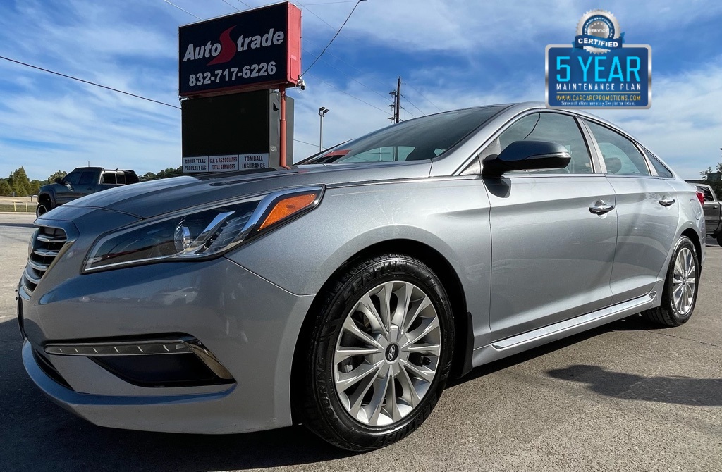 2015 Hyundai Sonata Limited Gray at Emmons Autoplex