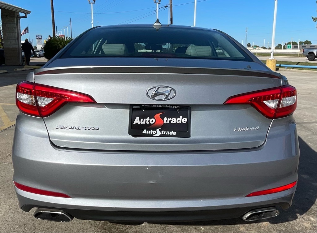 2015 Hyundai Sonata Limited Gray at Emmons Autoplex