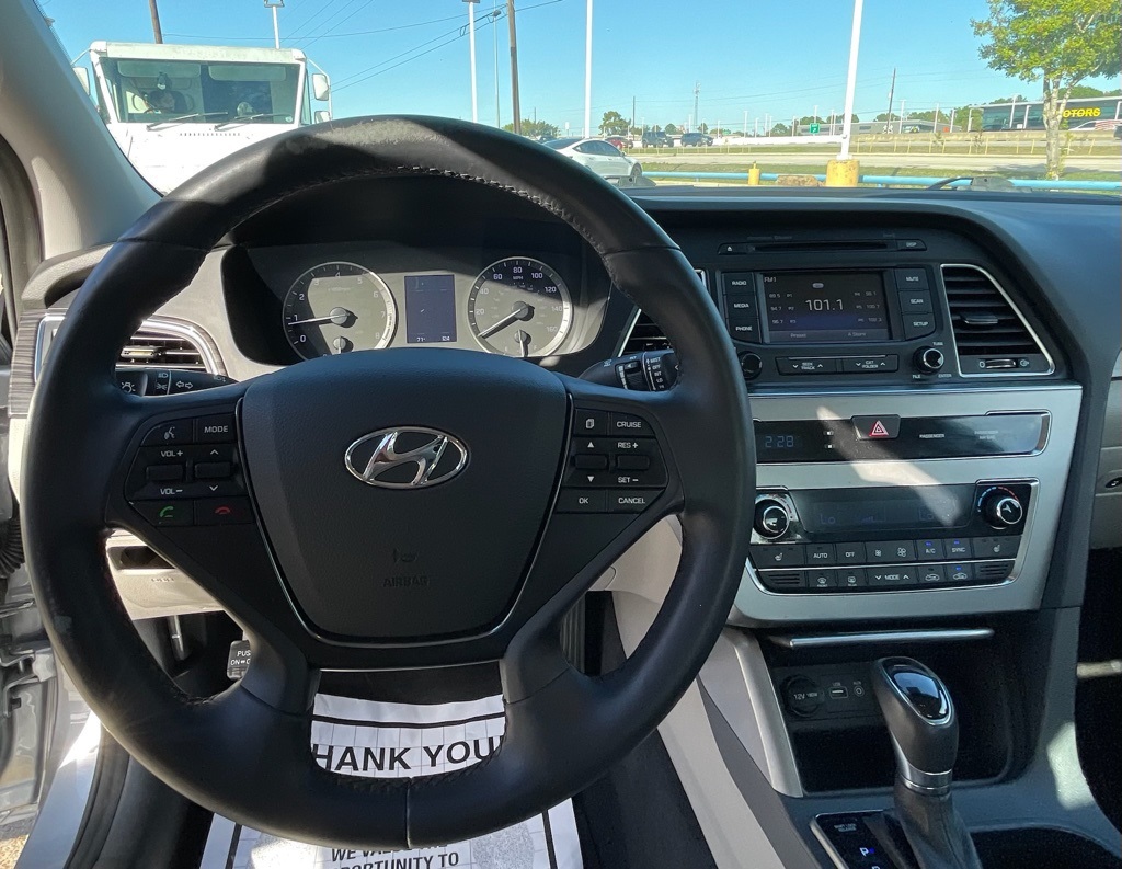 2015 Hyundai Sonata Limited Gray at Emmons Autoplex