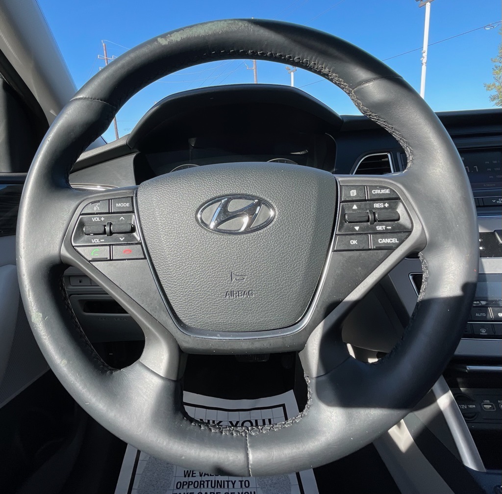 2015 Hyundai Sonata Limited Gray at Emmons Autoplex