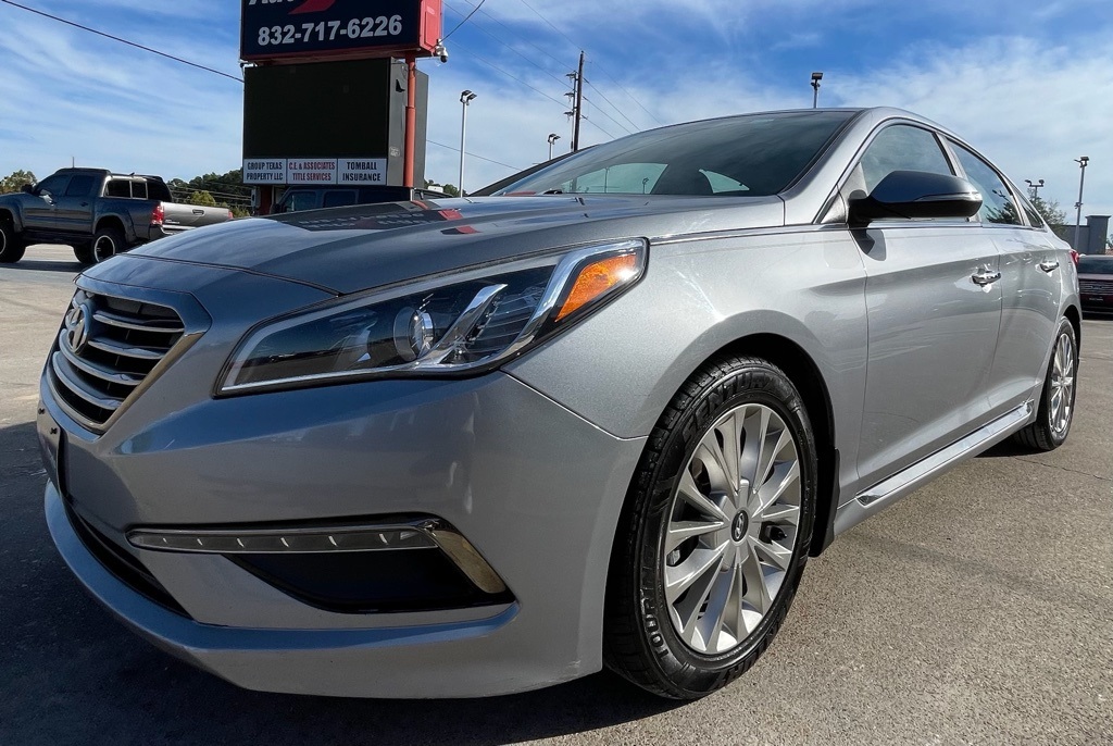 2015 Hyundai Sonata Limited Gray at Emmons Autoplex