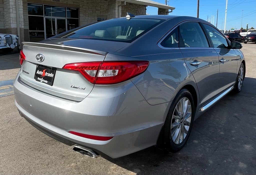 2015 Hyundai Sonata Limited Gray at Emmons Autoplex