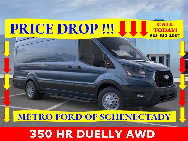 2026 Ford Transit Cargo 350 HD High 11000 GVWR Roof Extended LB DRW AWD