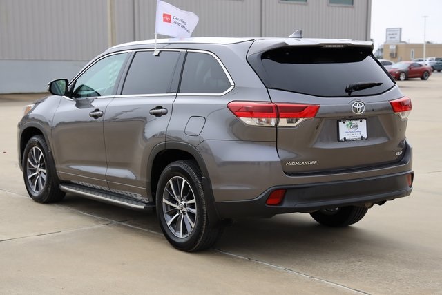 2018 Toyota Highlander XLE Gray at Don McGill Toyota