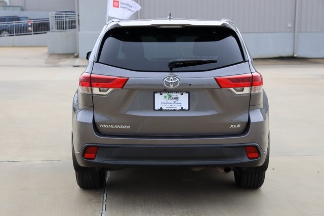 2018 Toyota Highlander XLE Gray at Don McGill Toyota