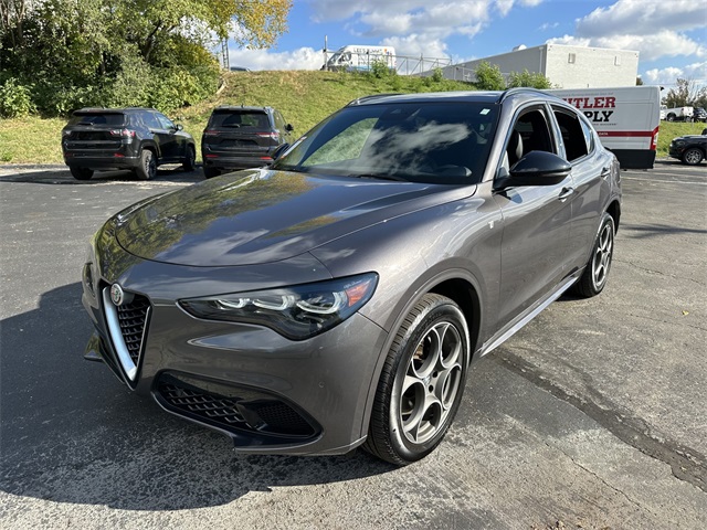 Certified 2024 Alfa Romeo Stelvio Ti with VIN ZASPAKBN2R7D84679 for sale in Kansas City