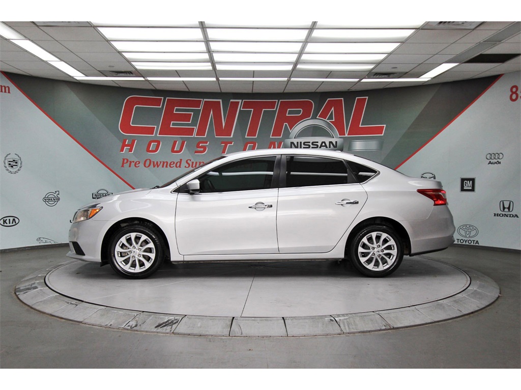 2018 Nissan Sentra SV Silver at Emmons Autoplex