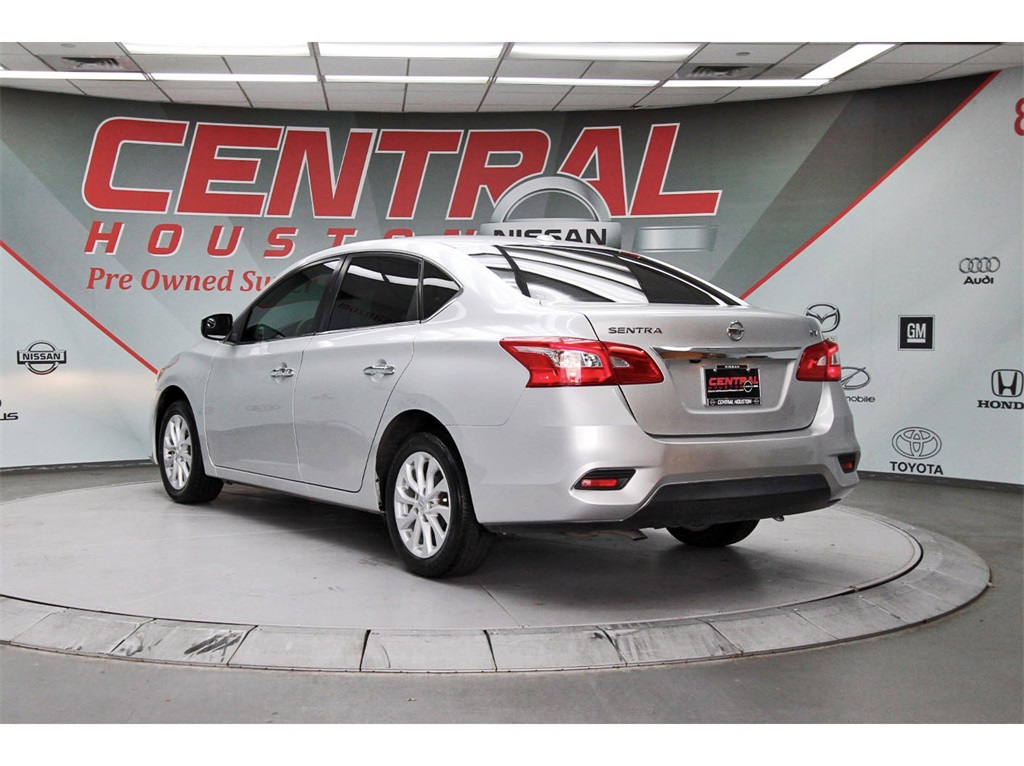 2018 Nissan Sentra SV Silver at Emmons Autoplex