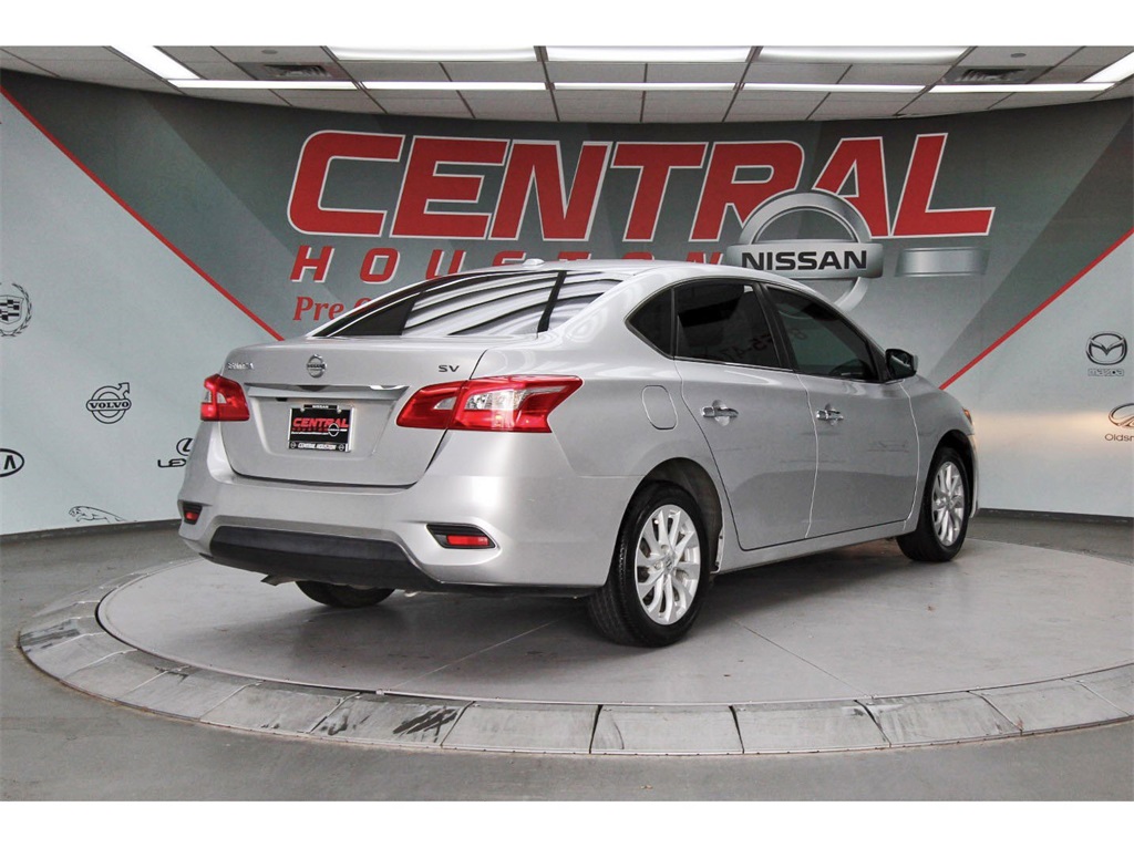 2018 Nissan Sentra SV Silver at Emmons Autoplex