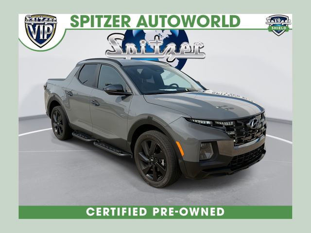 Hampton Gray 2024 Hyundai Santa Cruz Pickup Truck All-Wheel Drive Automatic