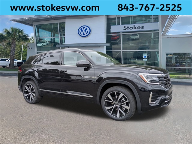 2026 Volkswagen Atlas Cross Sport 2.0T SEL Premium R-Line Black at Stokes Volkswagen