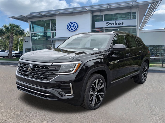 2026 Volkswagen Atlas Cross Sport 2.0T SEL Premium R-Line Black at Stokes Volkswagen