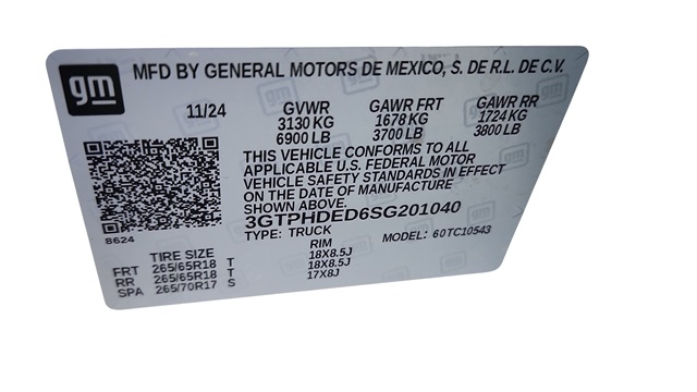 2025 GMC Sierra 1500