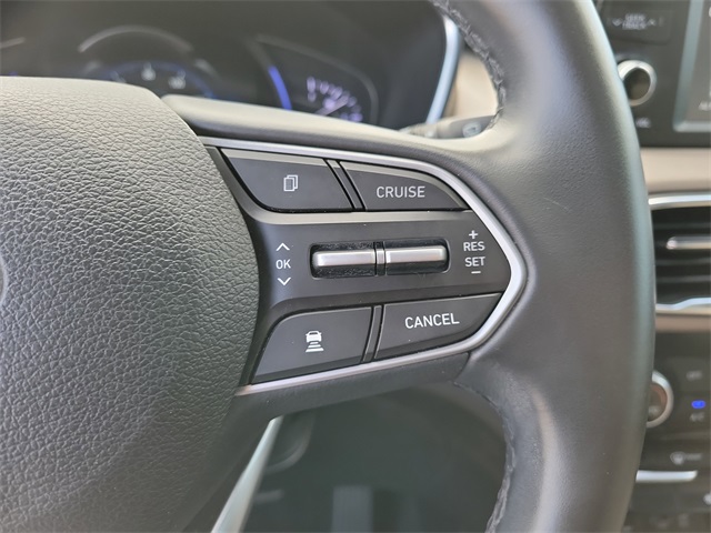 2019 Hyundai Santa Fe Limited White at DeMontrond Gulf Freeway