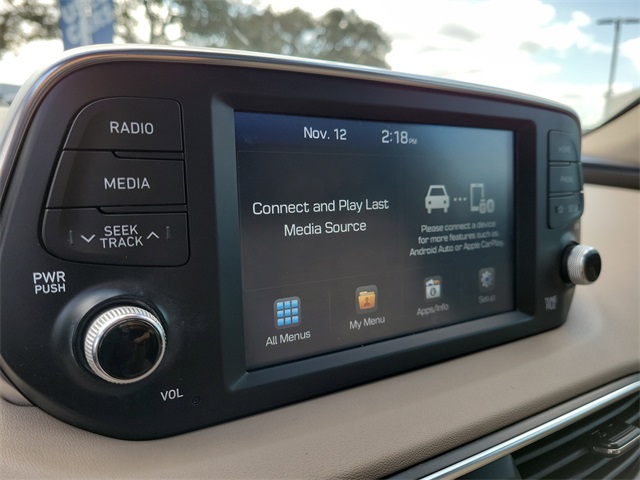 2019 Hyundai Santa Fe Limited White at DeMontrond Gulf Freeway