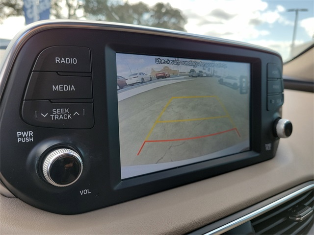 2019 Hyundai Santa Fe Limited White at DeMontrond Gulf Freeway