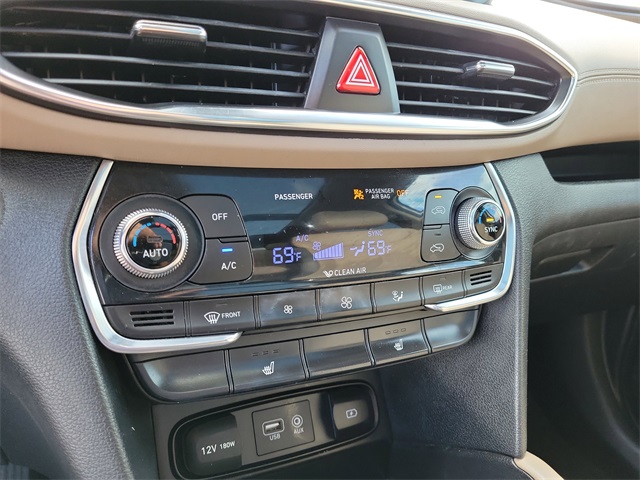 2019 Hyundai Santa Fe Limited White at DeMontrond Gulf Freeway