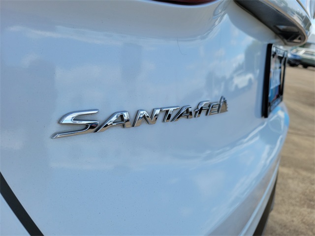 2019 Hyundai Santa Fe Limited White at DeMontrond Gulf Freeway