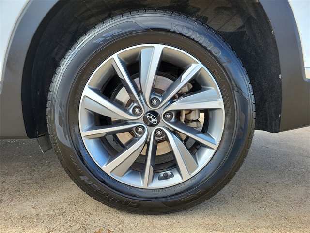 2019 Hyundai Santa Fe Limited White at DeMontrond Gulf Freeway