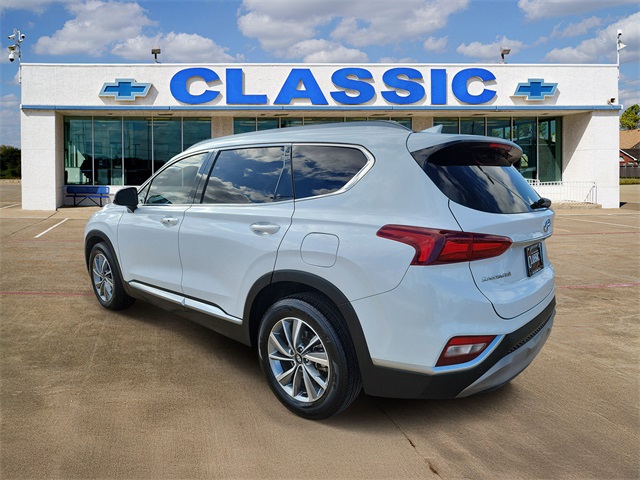 2019 Hyundai Santa Fe Limited White at DeMontrond Gulf Freeway