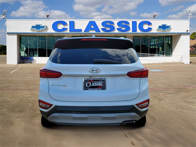 2019 Hyundai Santa Fe Limited White at DeMontrond Gulf Freeway