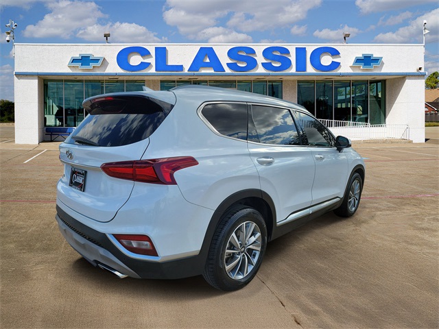 2019 Hyundai Santa Fe Limited White at DeMontrond Gulf Freeway