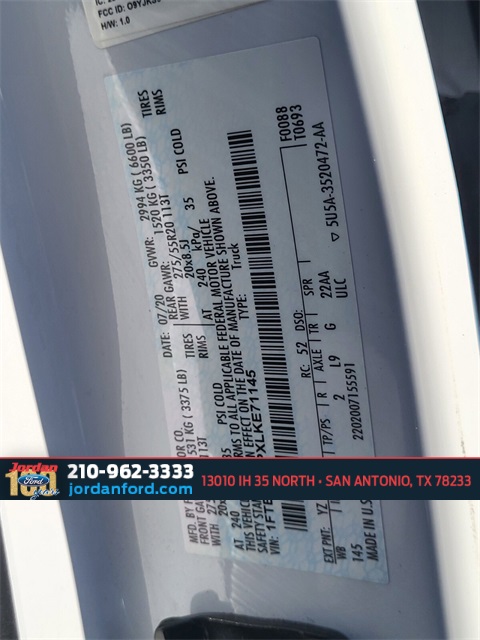 Used Car 2020 Ford F-150  Xlt For Sale Under $30,000 In San Antonio, Texas