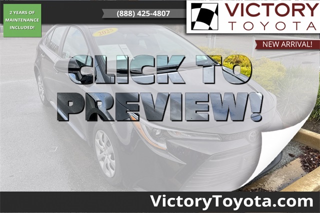 2025 Toyota Corolla LE FWD