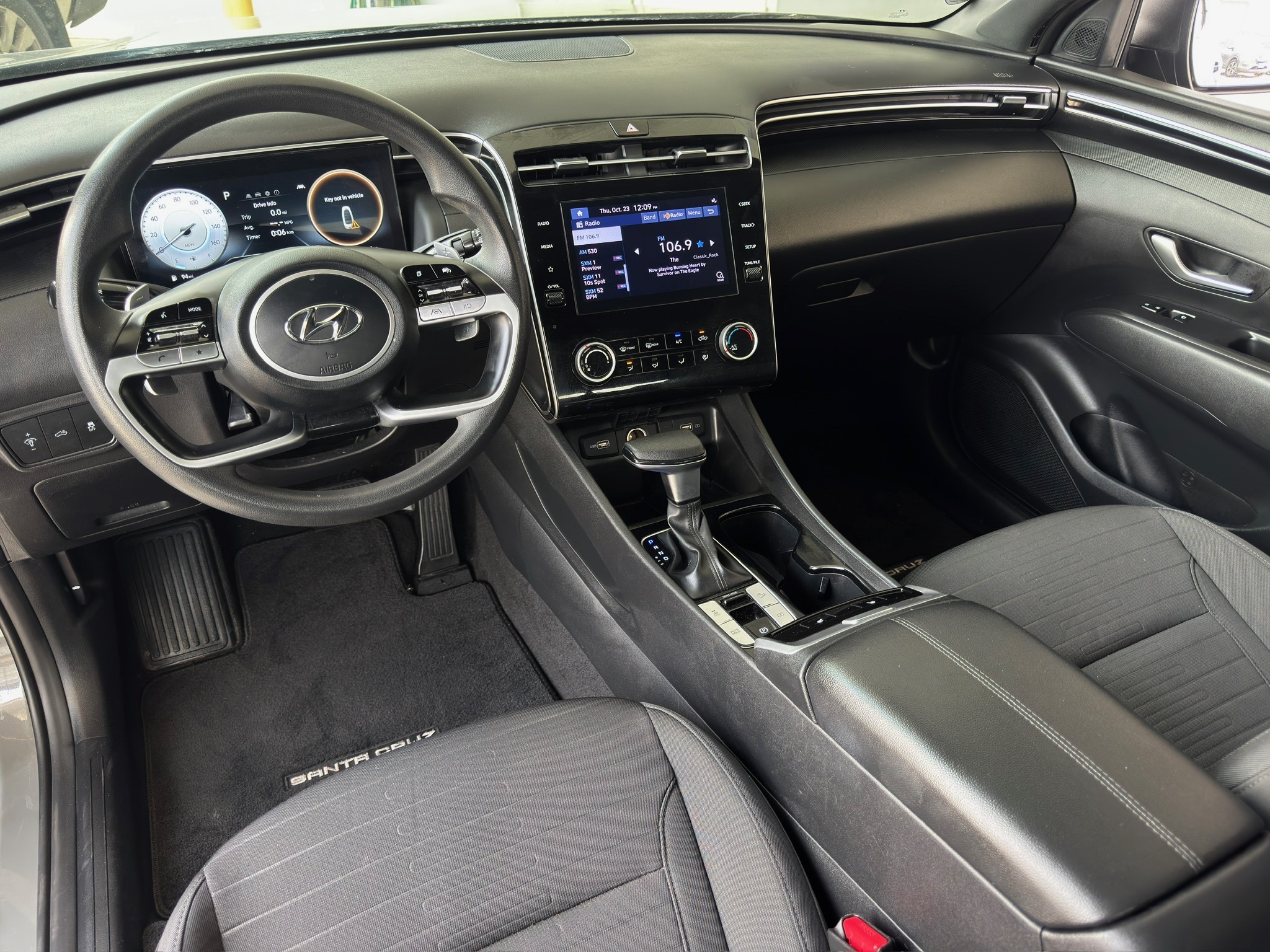 2023 Hyundai Santa Cruz NIGHT Gray at Texan Dodge Chrysler Jeep Ram