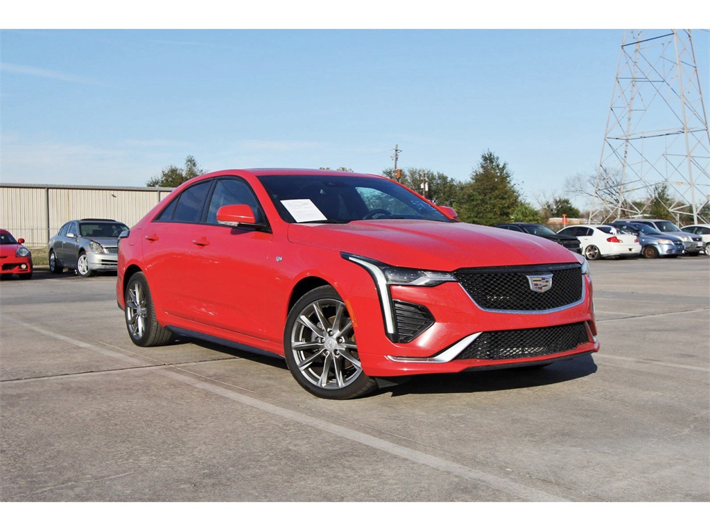 2021 Cadillac CT4 Sport Red at Bayway Cadillac of The Woodlands