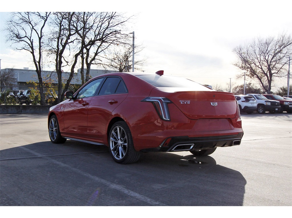2021 Cadillac CT4 Sport Red at Bayway Cadillac of The Woodlands