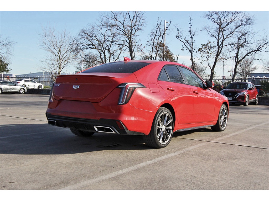 2021 Cadillac CT4 Sport Red at Bayway Cadillac of The Woodlands