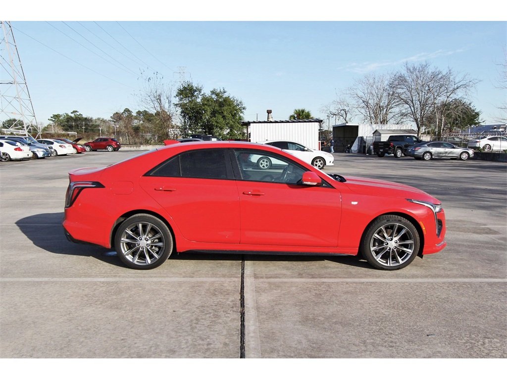 2021 Cadillac CT4 Sport Red at Bayway Cadillac of The Woodlands