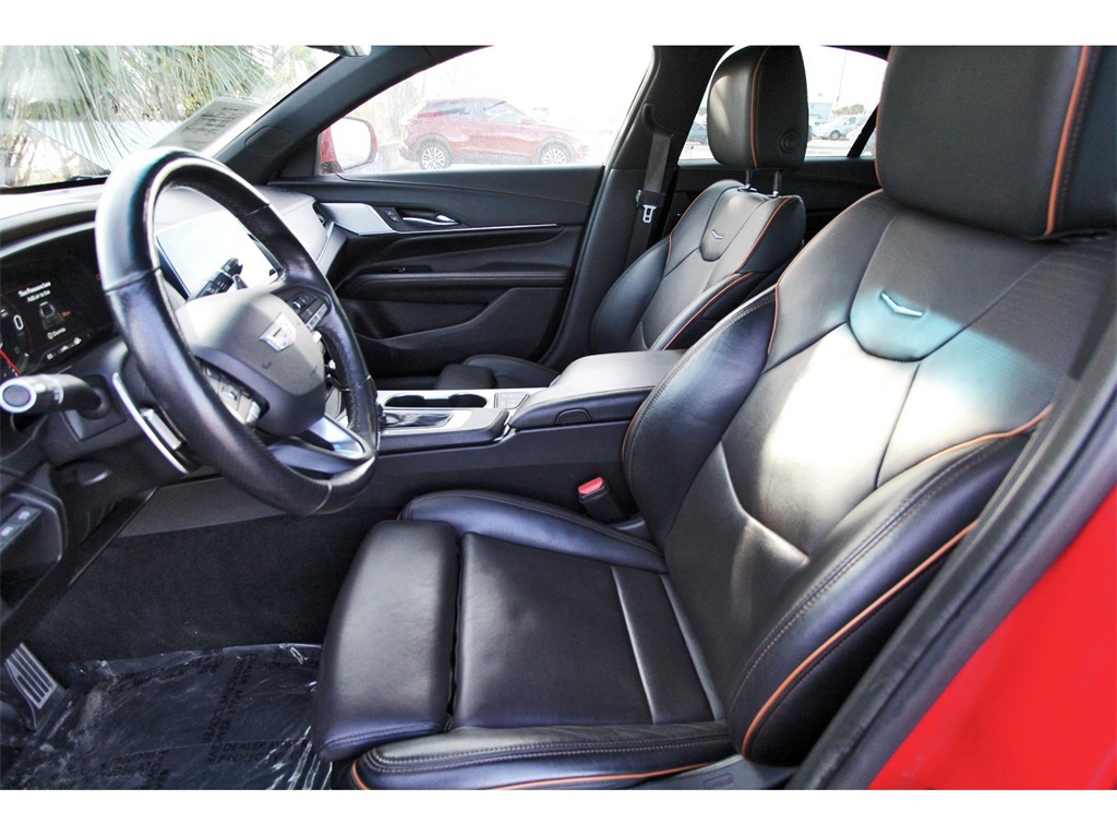 2021 Cadillac CT4 Sport Red at Bayway Cadillac of The Woodlands