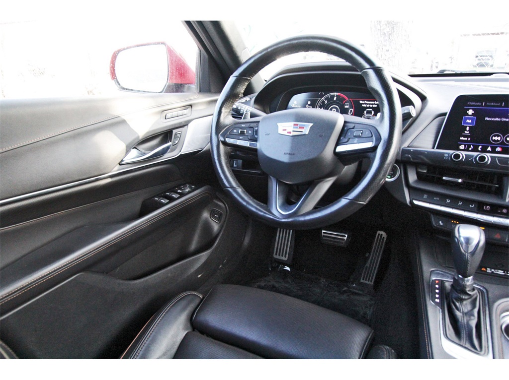 2021 Cadillac CT4 Sport Red at Bayway Cadillac of The Woodlands