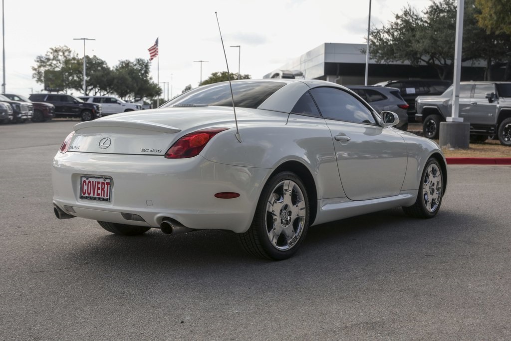 Used Car 2005 Lexus Sc  430 For Sale Under $20,000 In Austin, Texas